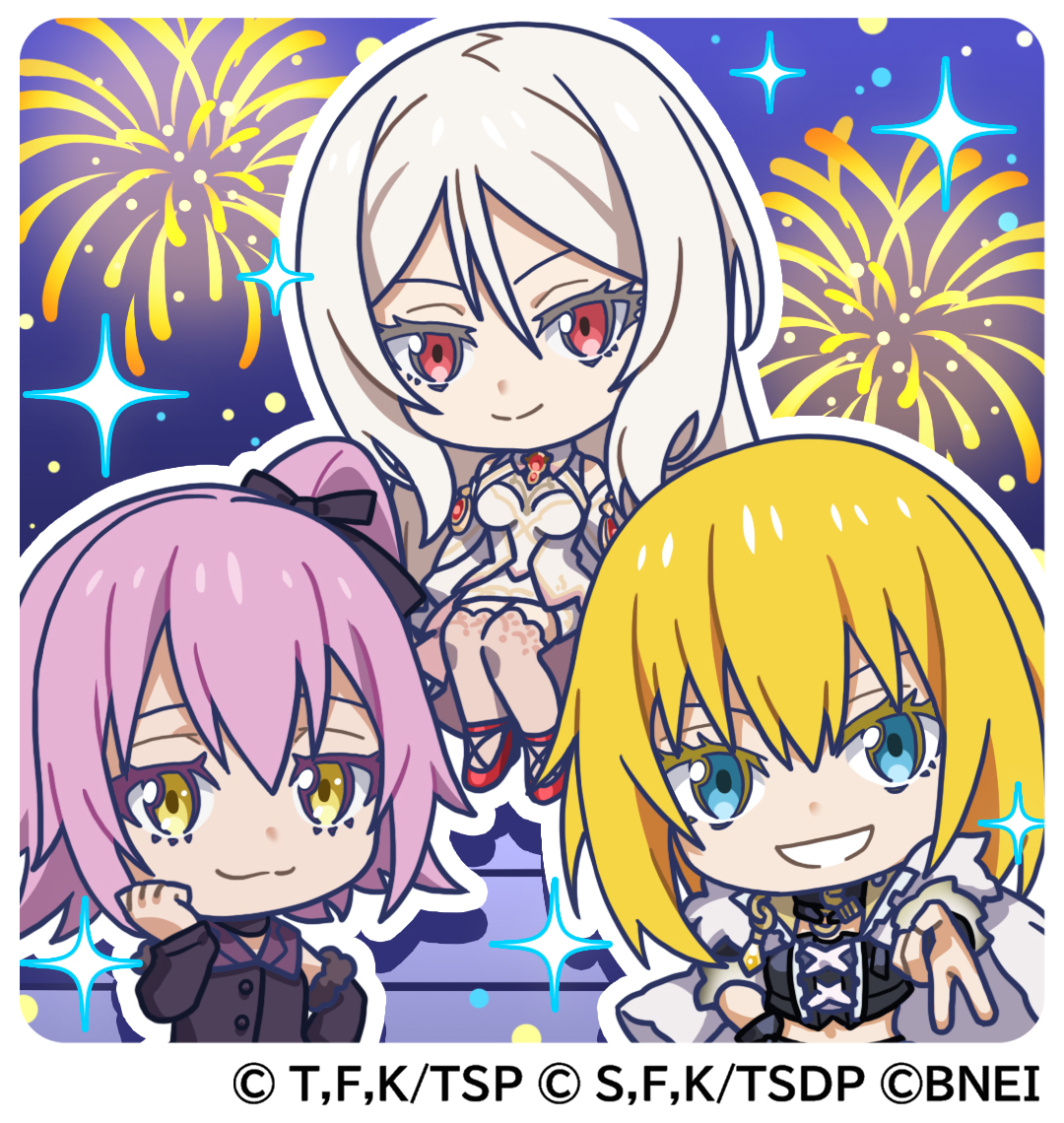 tensura_m_game's tweet photo. ～ #まおりゅう1コマ日常 アニメ��動特別編！～

💜💛🤍 登場！悪魔三人娘 💜💛🤍

麗しさも強さも兼ね備えた原初の悪魔たち👿
みんなが仕えるなら誰がいい？

✨アニメ放送後はスカウト10連無料✨

#転スラ https://t.co/U2y9hVBJO4
