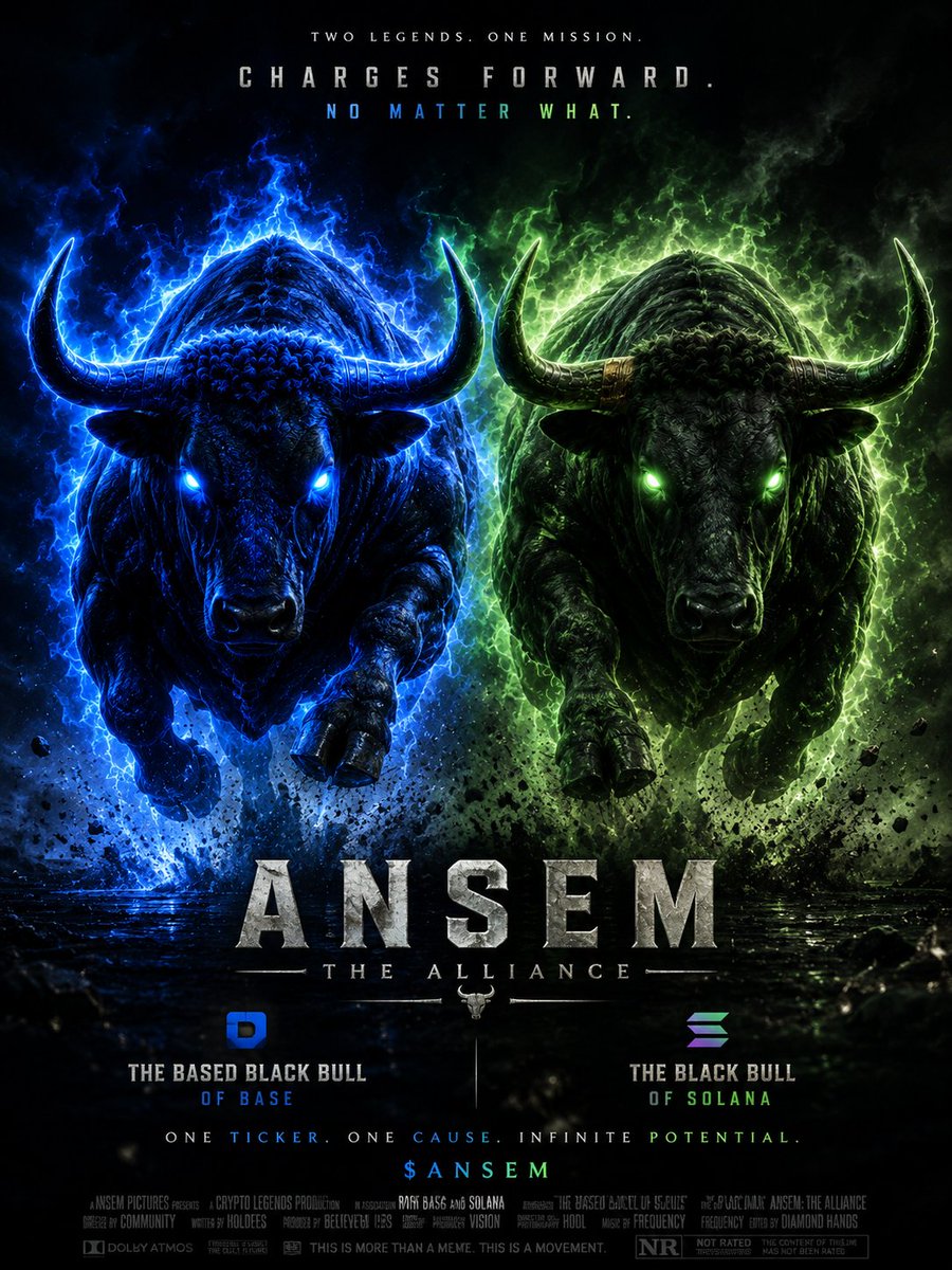 The Based Black Bull - $ANSEM 🐂🀄️ tweet media