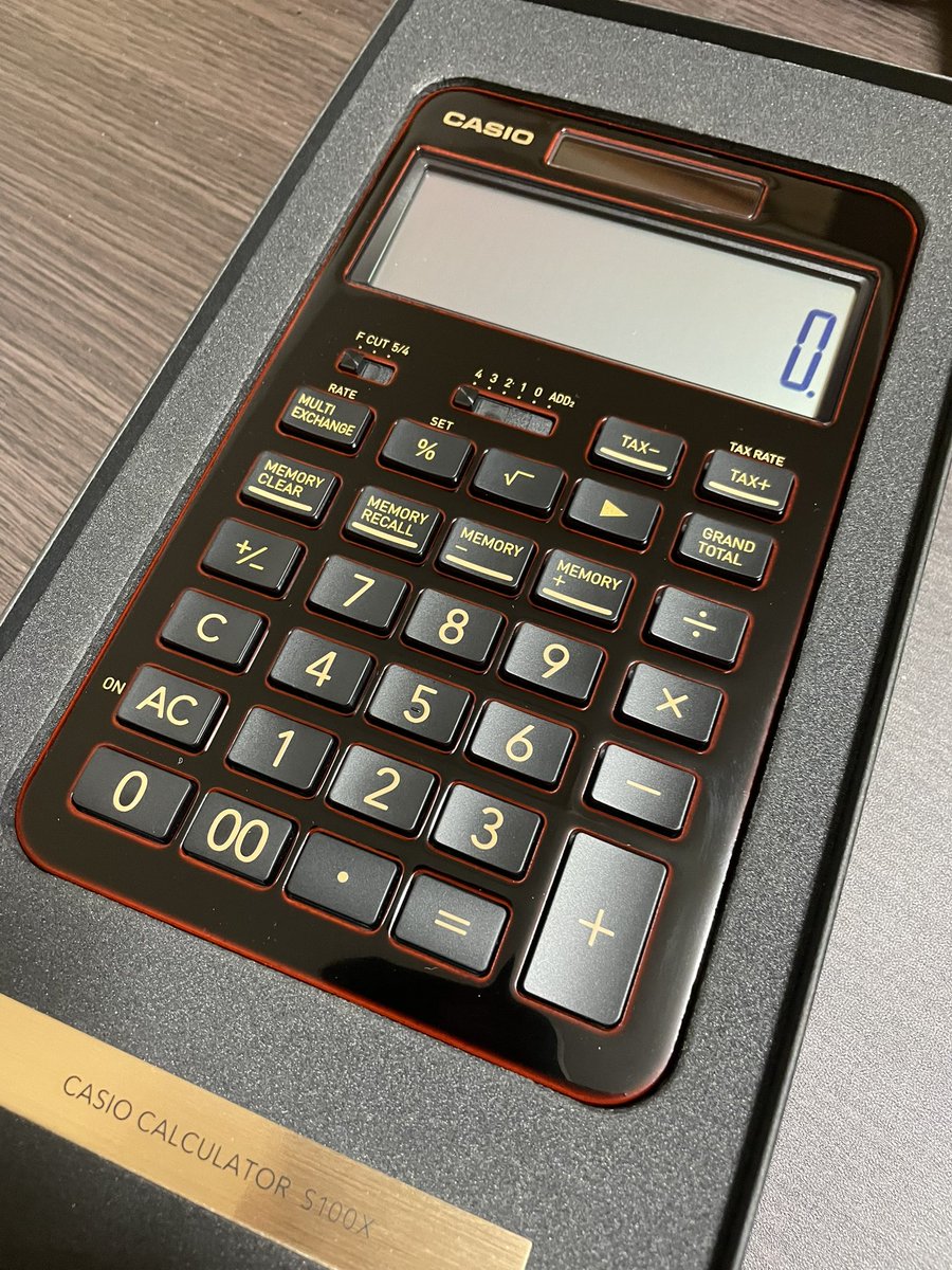 bokigadaisuki's tweet photo. 会計士界隈あるある②
電卓の購入金額もおかしい https://t.co/VM2v3wDcX0