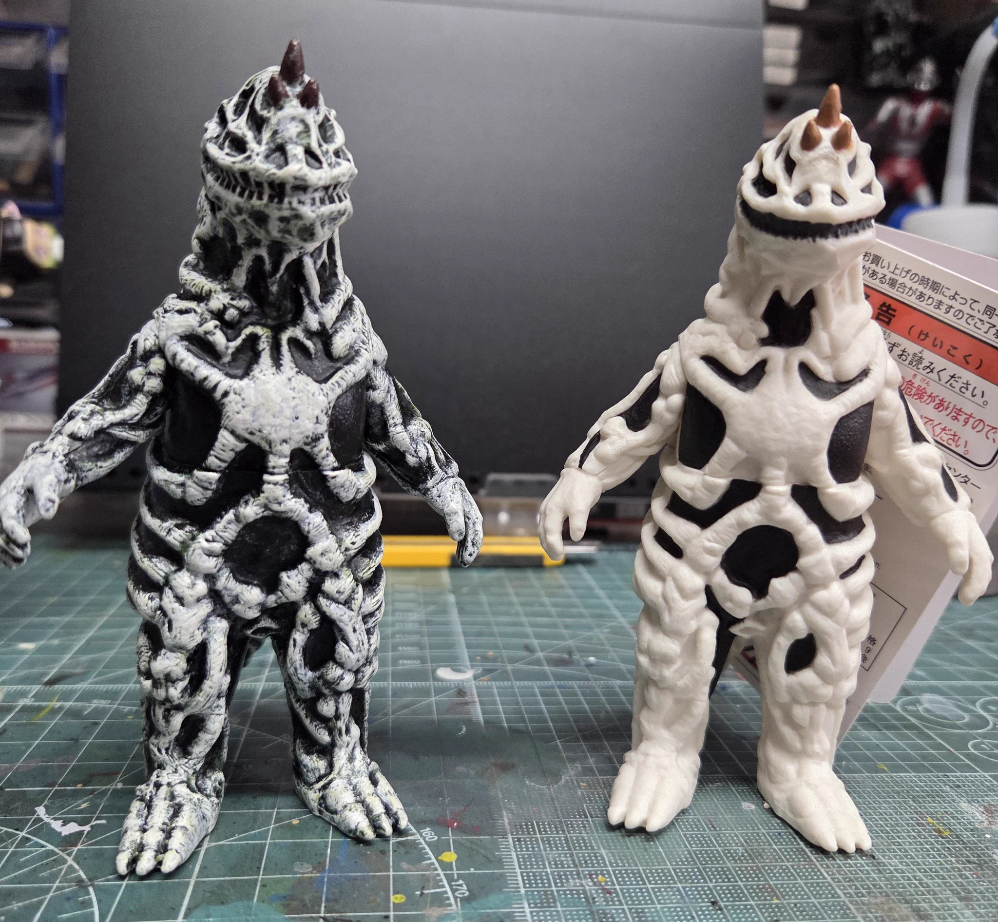 レア！亡霊怪獣シーボーズ　フィギュア　ジオラマ完成品 怪獣工房 なんちゃん 南條茂則 on X: 
