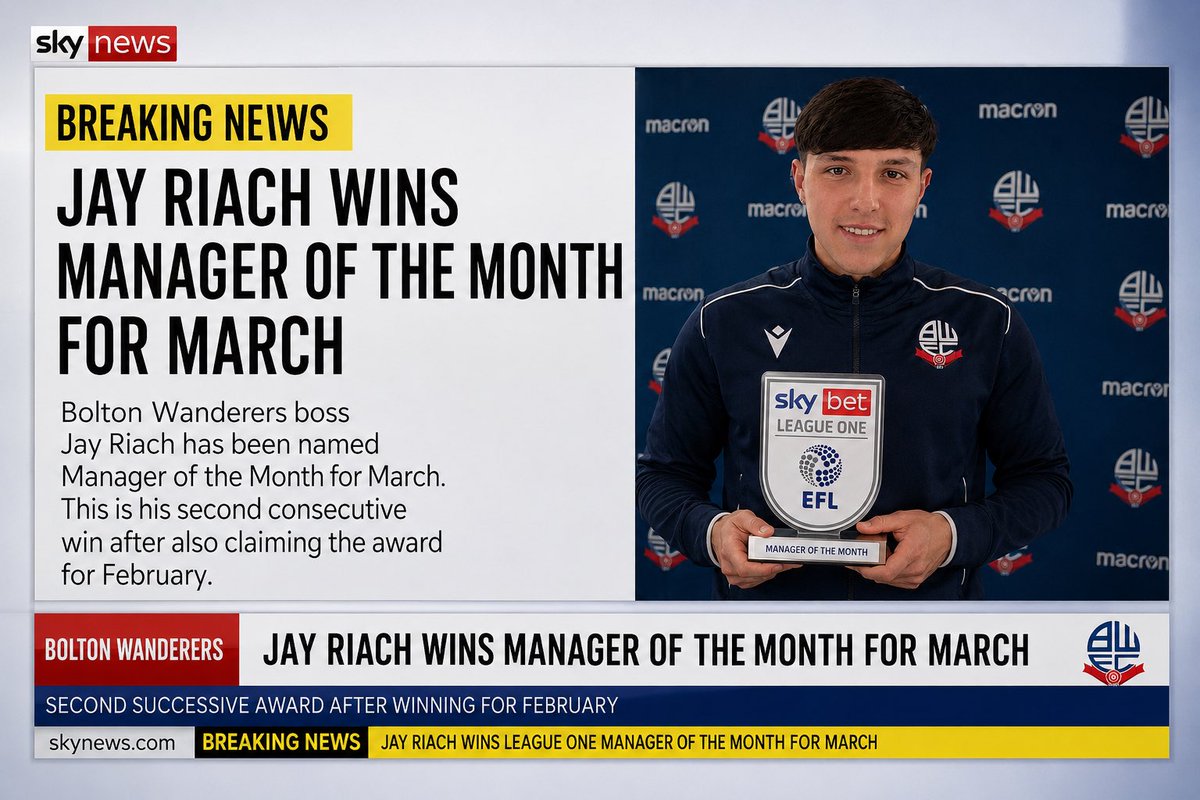 riachBWFC's tweet photo. To win this awards once was an honour but twice in a row is really incredible 

This club is everything to me and I’ll give 100% to this club

We don’t stop pushing now⚪️ https://t.co/e2zuE8HzAX