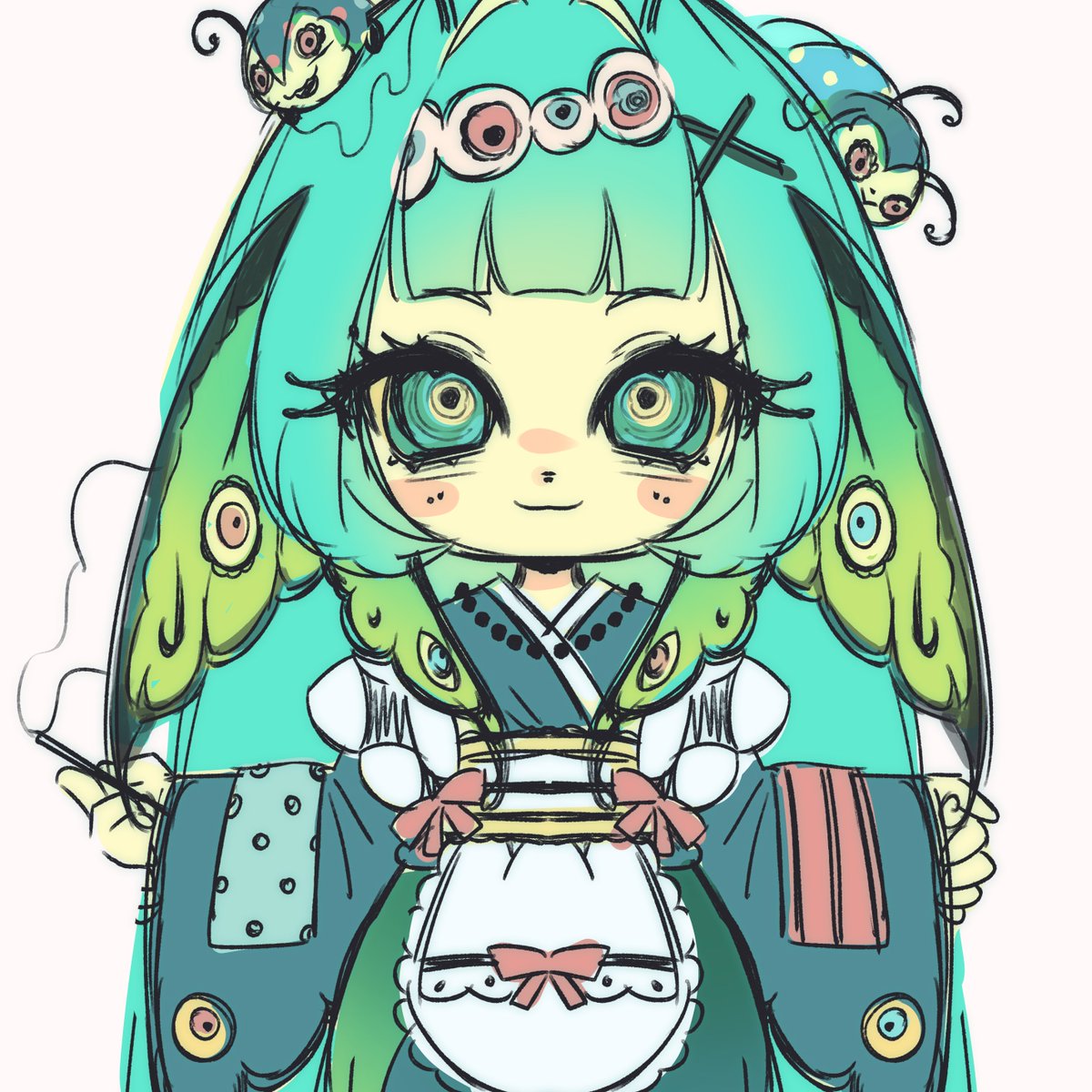 cupiepuff's tweet photo. A second batch of chibi adopts ^__^ this time alice themed! https://t.co/p4l3V7BO0N