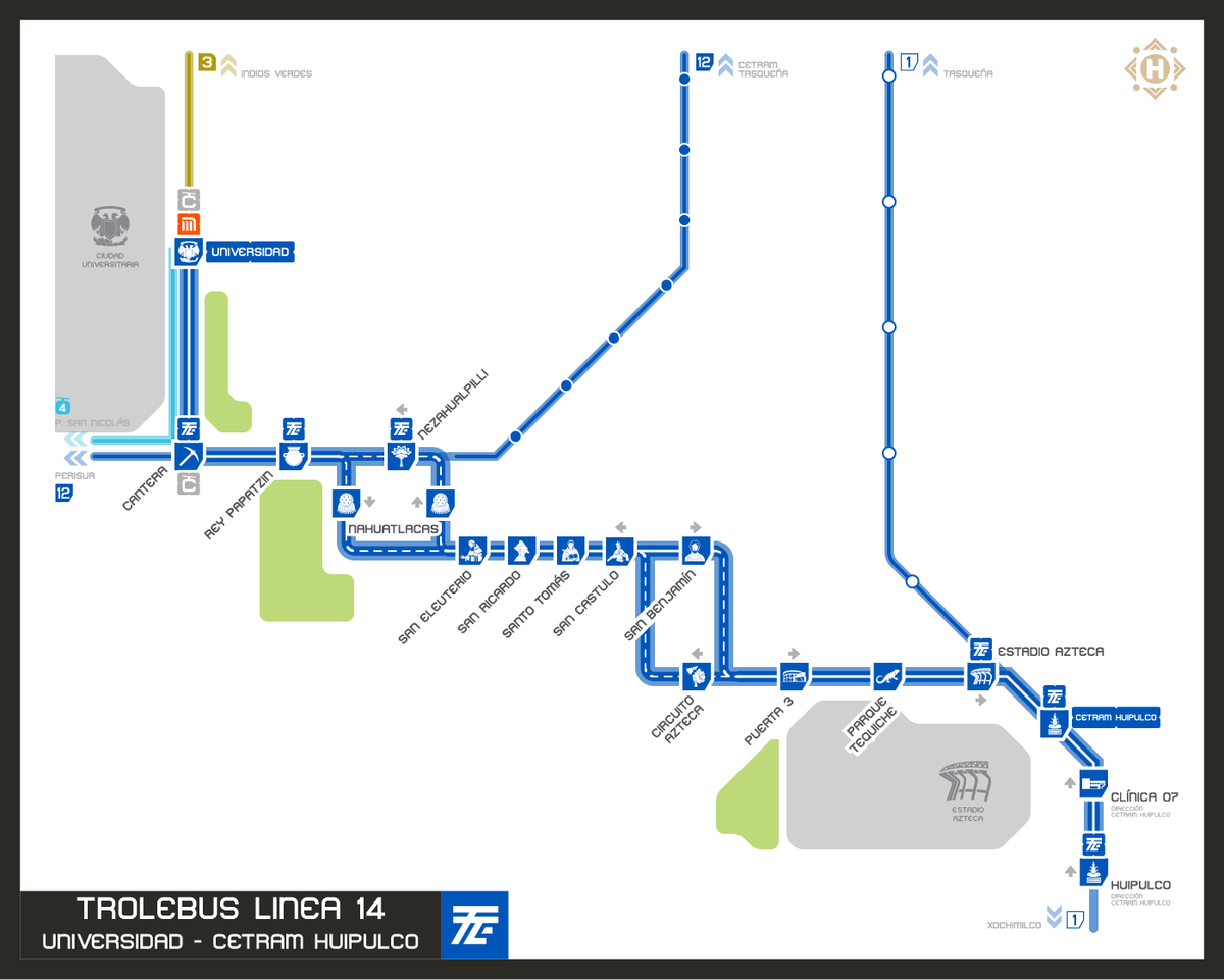 HitadiMXC's tweet photo. La Ruta de los Animales Silvestres
De Ciudad Universitaria al Estadio Azteca
Trolebús Línea 14
#cdmx #trolebus #mundial2026 #movilidad https://t.co/NB8A4EkKuB