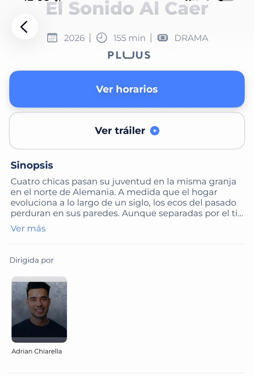 tierramojjada's tweet photo. @Cinepolis el nombre de la directora es: Mascha Schilinski, no ése que está ahí 👀 https://t.co/Kyme84RN5m