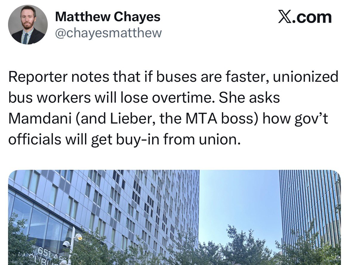 bhargreaves's tweet photo. “We can’t make the buses faster because then the unionized bus operators will lose the OT they get from sitting in traffic”

Im gonna become the joker https://t.co/s50X134NcU