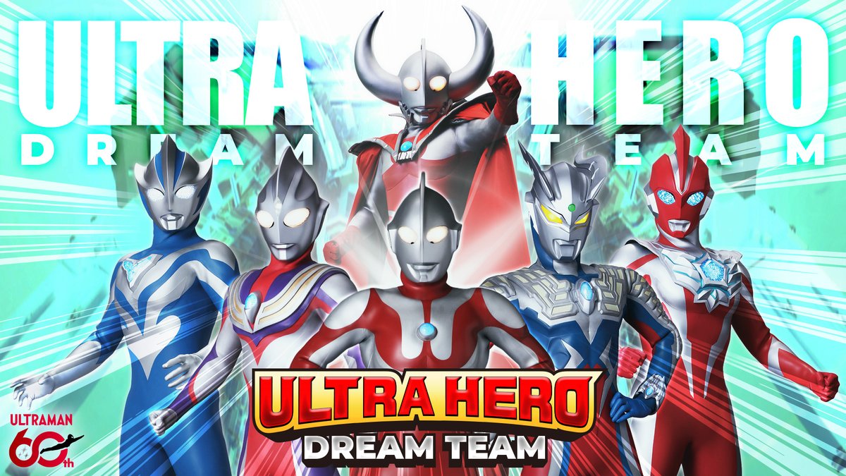 TsuburayaGlobal's tweet photo. It's Ultraman Day! ✨
Six decades of heroes. Now build your ultimate six.

Choose six Ultra Heroes and create the dream team you’ve always wanted!
https://t.co/u5GNqfGeYo

#UltramanDay #ウルトラマンの日 #Ultraman60th https://t.co/WRy9c0MpcD