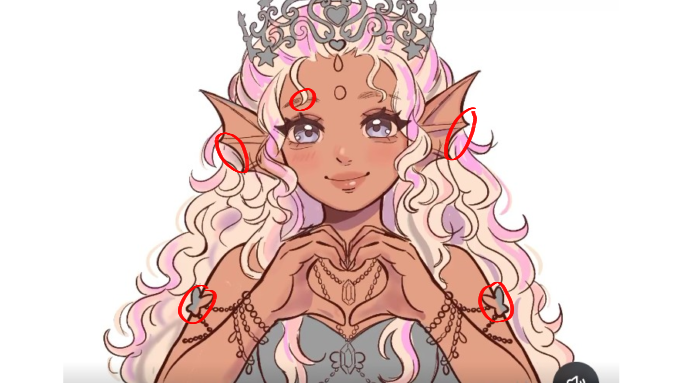 NusityAki's tweet photo. Girl, I unfortunatly see some inconsistency with the artwork. 

The lineart for the butterfly in the arms is not there in the speedpaint version

The highlights for the eye, Thumbs touching in one version

unless you post a full speedpaint, I feel this was enhanced with ai or - https://t.co/HaWn0DTHSO