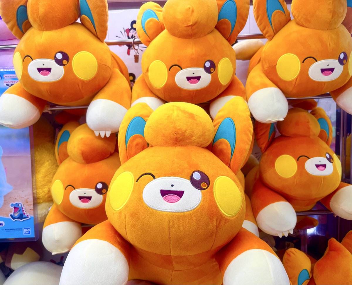 JoetsuPrize's tweet photo. こんにちわ🌞

ぬいぐるみ新景品のお知らせ⋆͛📢⋆💁‍♂️

ポケットモンスター めちゃもふぐっとぬいぐるみ
～パモ～ウィンクver.

✨🌟✨✨🌟✨✨🌟✨✨🌟✨

ただいま稼働中です❣️
#おたちゅう上越店 にてお待ちしております❣️ https://t.co/GhfSvRe8fr