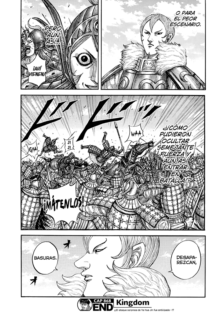 JDanimanga's tweet photo. Me estoy poniendo al día en Kingdom .Ya no voy a comentar capítulo por capítulo hasta que termine de ponerme al día. Pero me llamó bastante la atención Ling Zhou Gong, parecía un vende humo, pero puede que sea importante. Toca ver qué pasa.

#Kingdom868 https://t.co/nZ0oOStPrj