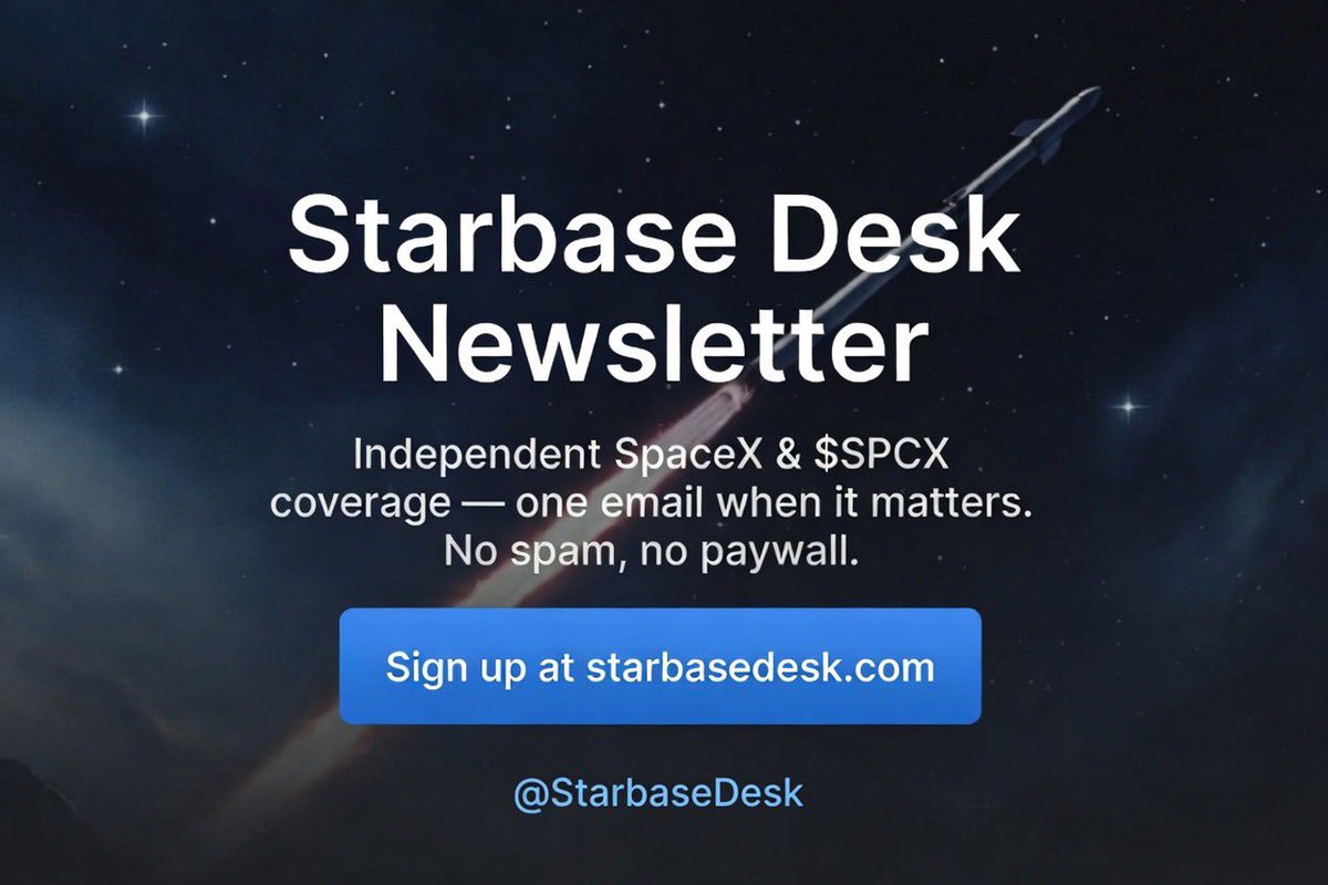Starbase Desk tweet media