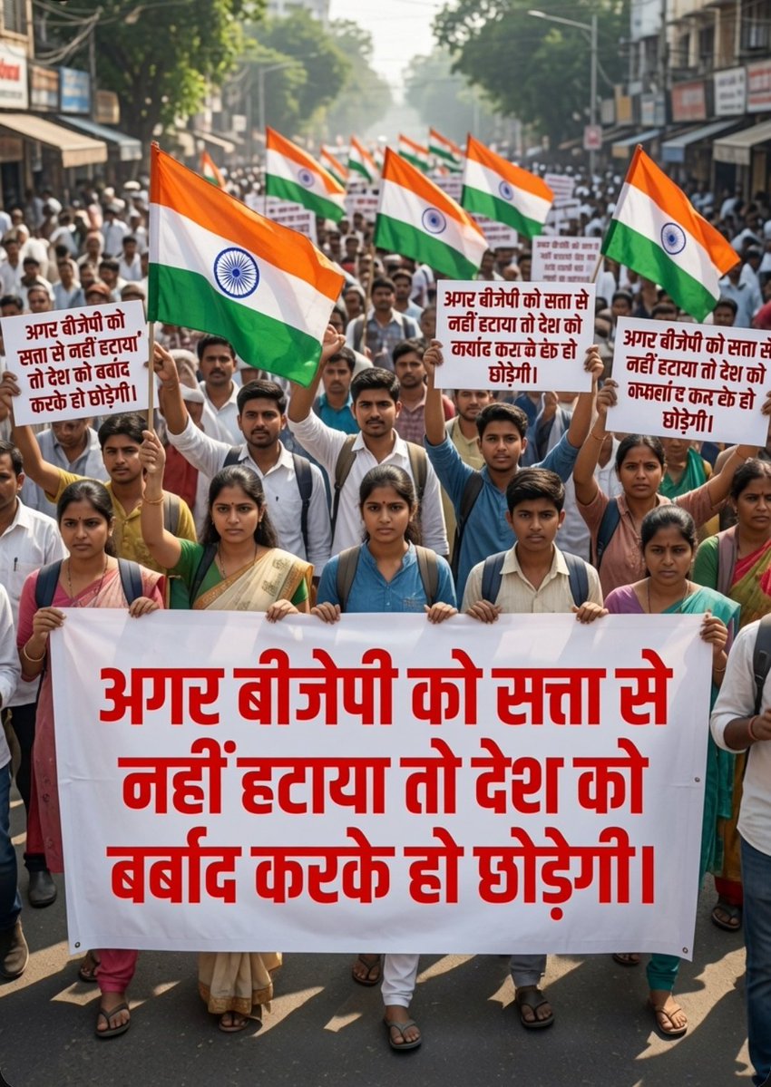 CJP_for_India's tweet photo. आपकी क्या राय है??
वैसे ये लोग कोई काम नहीं कर रहे हैं,,, https://t.co/OXBHTxApJF