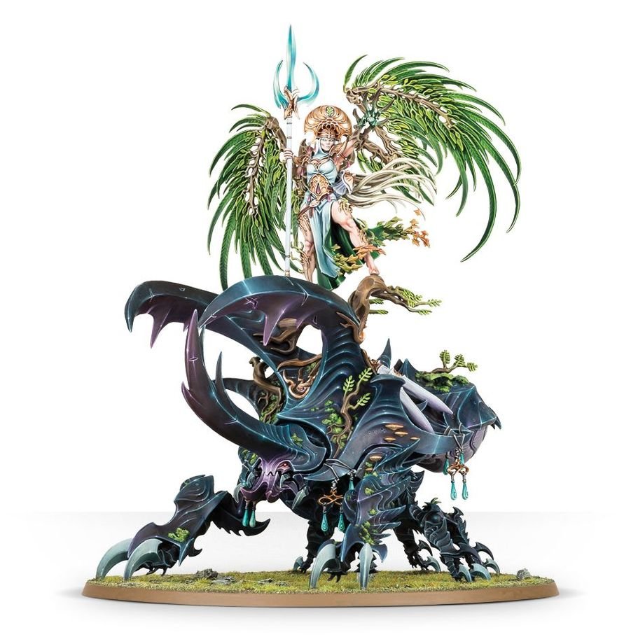 Citadel_Base's tweet photo. I know people glaze them endlessly and this is probably a super unpopular opinion but as techincally impressive as the AoS minis are I feel like a lot of them are very messy, feels like there's no focal point so when I look at some of them my eyes just glaze over. https://t.co/XPvNFFHNiU