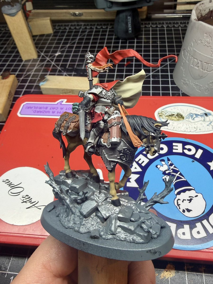 HumongousEGO's tweet photo. @spaceshark23 Making progress on base coating my Cavalier Marshall. https://t.co/7nfeWeaHCd