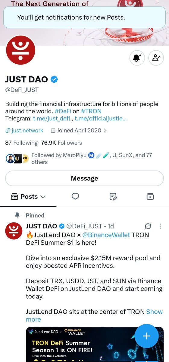 coinofElizabeth's tweet photo. @DeFi_JUST @coinofhazzy @trondao If I staked TRX for sTRX on JustLend DAO, I would use sTRX as a smart tool to unlock more rewards and make my crypto work harder. 
@cookiesesamebsc
@BlakeLIZ879
@dattacosmoos26

#TRONDeFiSummer 

All done✅💯 https://t.co/kVZD7Octuz
