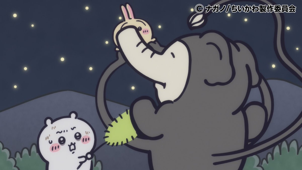 anime_chiikawa's tweet photo. YouTube108万回再生突破中🌟

第357話「あくむ⑨」の
YouTube1週間限定見逃し配信が
108万回再生を突破しました✨

たくさんのご視聴ありがとうございます💕

▼YouTube
https://t.co/r4jjKLAFPl

YouTube見逃し配信は
7/10（金）7:59まで🕒
お昼休みはみんなでちいかわ🌼

#アニメちいかわ https://t.co/tjdqcTFIJo