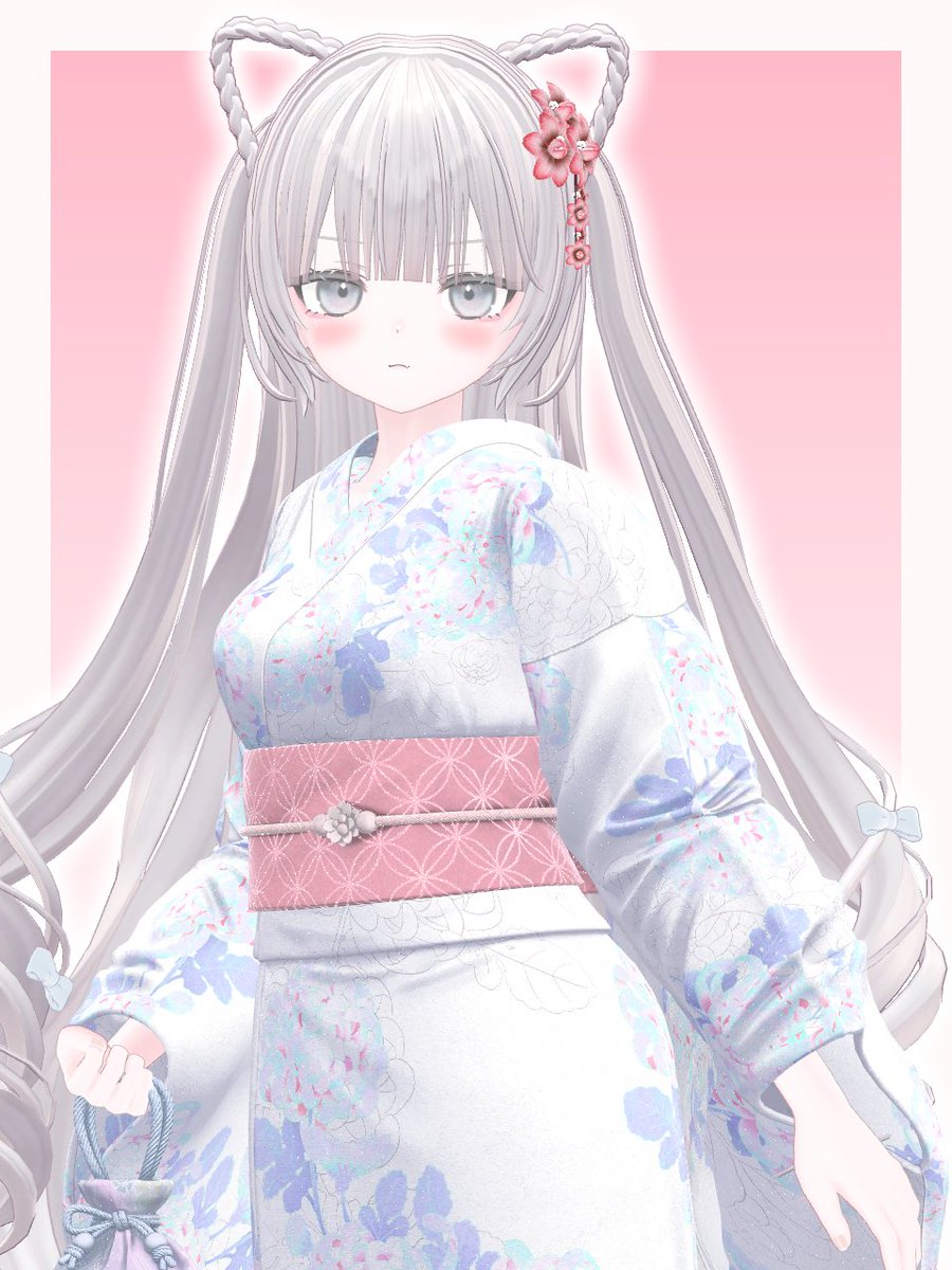 リルルにも浴衣着せた #Riruru3D