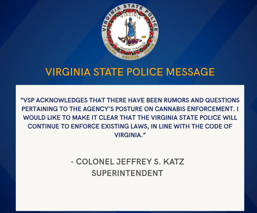 VA State Police tweet media