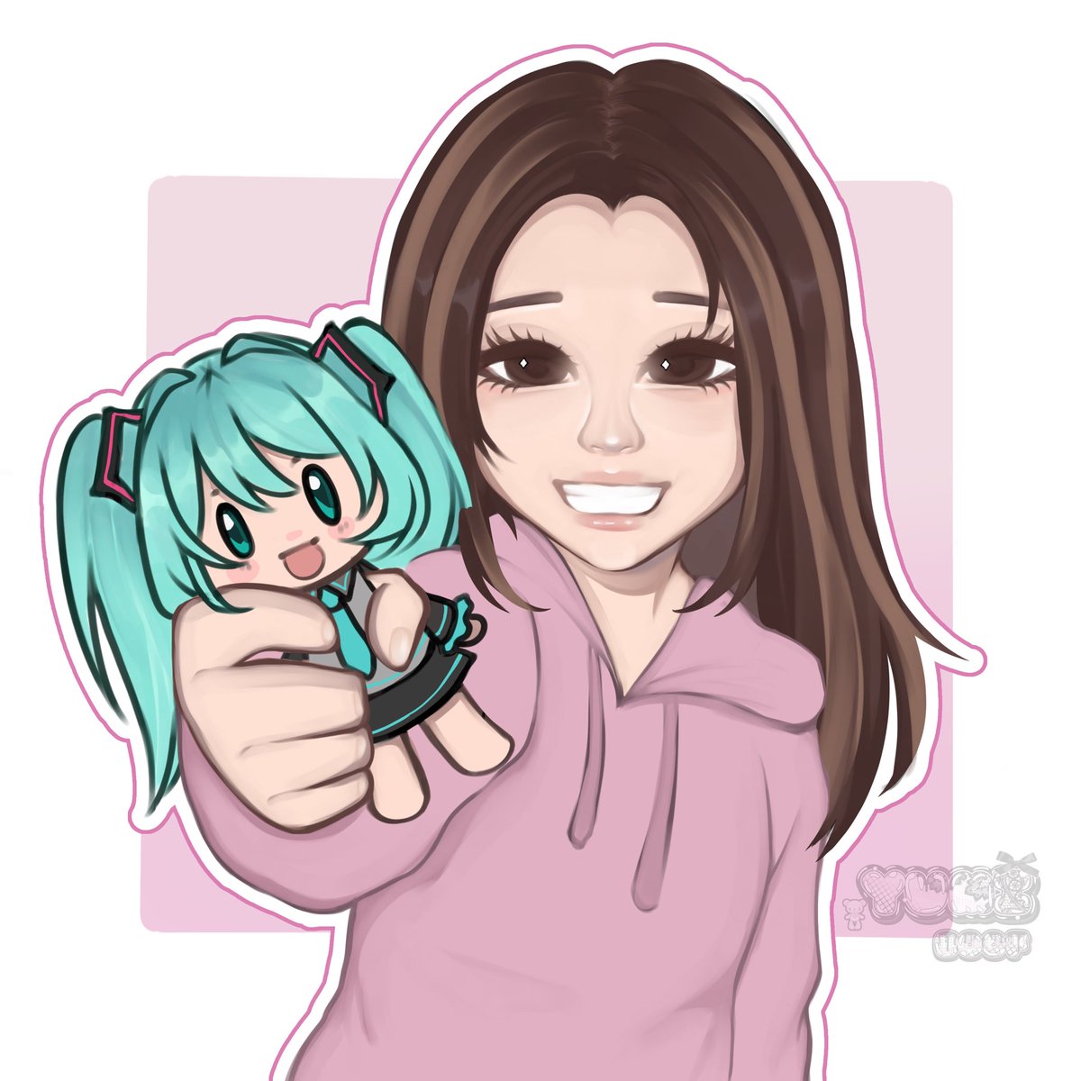 yumiboof's tweet photo. ^                      
 (˚ˎ 。7  
    |、˜〵          
   じしˍ,)ノ   2nd #artfight attack to @ flufxie on af🐾
#artfight2026ㅤ #art #commissions #roblox https://t.co/qj9PL2efq4