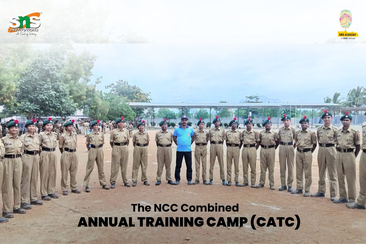 snsinstitutions's tweet photo. CATC 2026 with 3 championship titles: 🥇 Drill, 🥇 Girls Throw Ball &amp; 🥇 Volleyball. Proud moment! #NCC #CATC2026 #TeamSpirit #SNSAcademy https://t.co/PPysxbGOL2