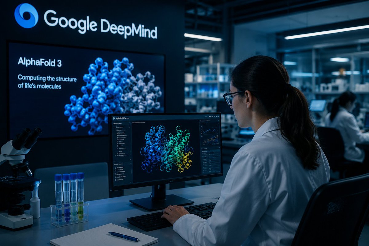 IA_InsiderX's tweet photo. AI is unlocking scientific discoveries once thought impossible. The future of research is already here.
La IA está haciendo posibles descubrimientos científicos que antes parecían imposibles. El futuro de la investigación ya está aquí.
@GoogleDeepMind https://t.co/s8mWE1NGxD