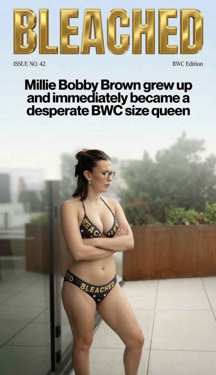 BleachyCelebs's tweet photo. Millie Bobby Brown https://t.co/fobrnV9fFt