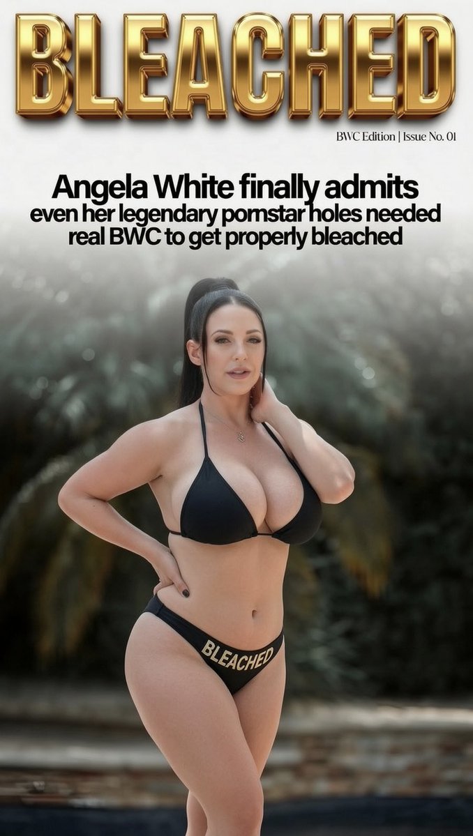 BleachyCelebs's tweet photo. Angela White https://t.co/1l026gkRGS