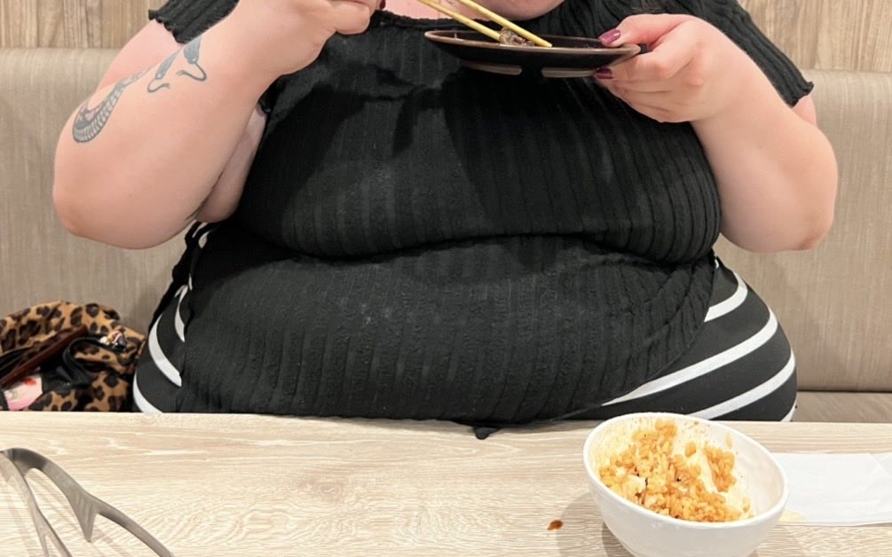 SweetPeachesl's tweet photo. i can't believe 🫣 that's all my belly https://t.co/FaUCnHGNNI