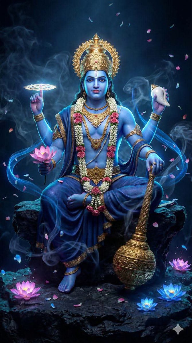 CP__Pathak__'s tweet photo. नमस्कार 🙏
ॐ नमो भगवते वासुदेवाय 🚩

भगवान श्री विष्णु की असीम कृपा आप और आपके परिवार पर सदैव बनी रहे।
प्रभु आपके सभी दुःख, चिंता और बाधाओं को दूर करें तथा आपके जीवन को सुख, शांति, समृद्धि और उत्तम स्वास्थ्य से भर दें।
आज का दिन आपके लिए मंगलमय हो, आपके मन को शांति मिले और आने वाला प्रत्येक प्रभात नई आशा, नई ऊर्जा और नई सफलताओं का संदेश लेकर आए।
॥ ॐ नमो नारायणाय ॥ 🚩
॥ श्री महालक्ष्म्यै नमः ॥ 🚩
सुप्रभात वन्दन। जय श्री विष्णु-लक्ष्मी। 🙏🌺