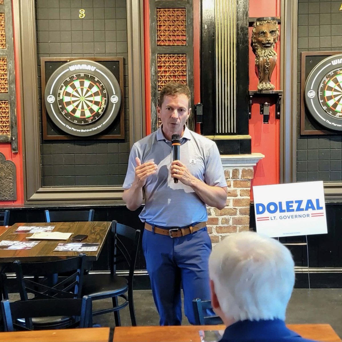 DolezalForGA's tweet photo. Great time speaking at the North Fulton County YRs!

I'm in this race to preserve the American Dream for the next generation: strong education, high-quality jobs with upward mobility, and the ability to buy your own home.

That’s what I’ll fight for every day as Lt. Governor. https://t.co/uGXdvH6Aup