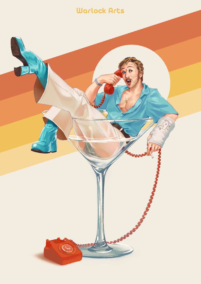 Warl0ck_arts's tweet photo. Play that funky music white boy~! 🕺🏻🍸

#hollandmarch #niceguys #niceguysfanart
#rgcu #RyanGosling https://t.co/VbXl1pbp4n