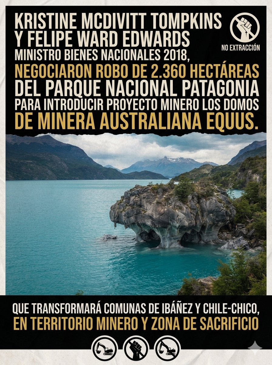 veranadas's tweet photo. El mundo ecologista que salvó el río Baker de #Hidroaysen vende ese mismo río a mineras Australianas Equus y Andaen, para que sea utilizado para desaguar metales pesados al mar, producto de minas ilegales de oro sin presentar ESTUDIO DE IMPACTO AMBIENTAL en costas lago Carrera. https://t.co/z2Rn9lOzCq