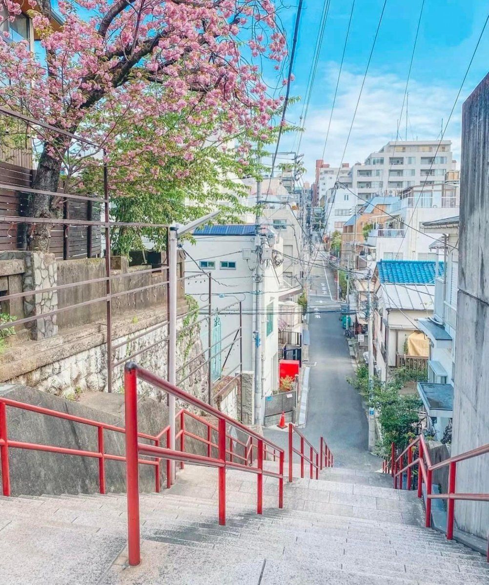 animeposts's tweet photo. Only real anime fans can recognize these stairs: https://t.co/2fd4BvezvN