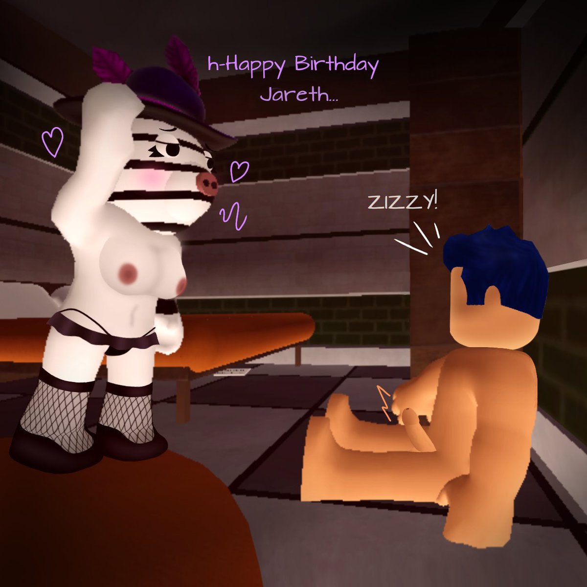 Lust_in_J's tweet photo. Here's a mini fan-made version of @Cornerston23 images; Zizzy really took the liberty of preparing this "gift" (0///0)

#Zizzy #Piggy #PiggyGame #PiggyRoblox #PiggyFandom #PiggyFanart #PiggyEdit #ZizzyFanart #PiggyCommunity #Furry #Anthro #HorrorGame #Friendship #Adventure #Zebra https://t.co/rsUcESHJnW