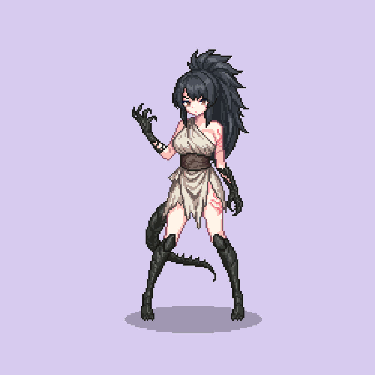 🩵Thanks for commissioning me!💙 #pixelart | #ドット絵 | #今月描い