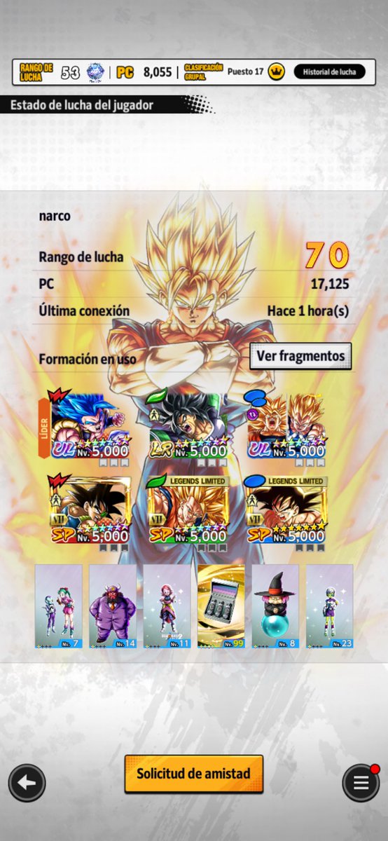 Jossessito1's tweet photo. @DblegendsTito Top 1 de esta season, supongo que es un equipo full troll pero si llego allí es por que está potente https://t.co/z4uPrOdyIM