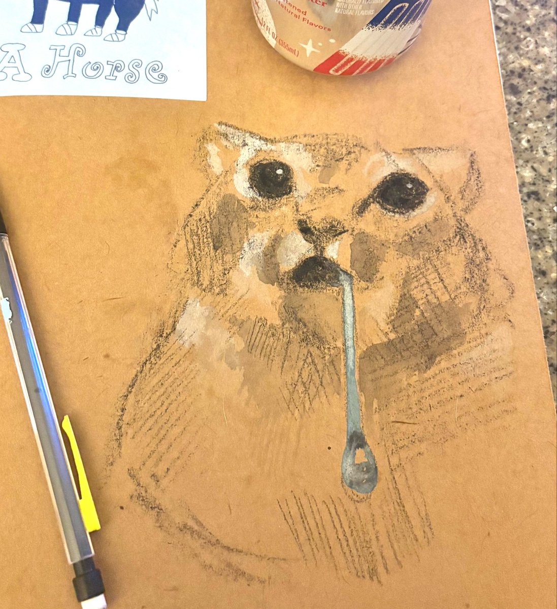 ca9i93's tweet photo. I really love the cover of this book 

minus the huge fucking grease stain https://t.co/61b17XbFz2