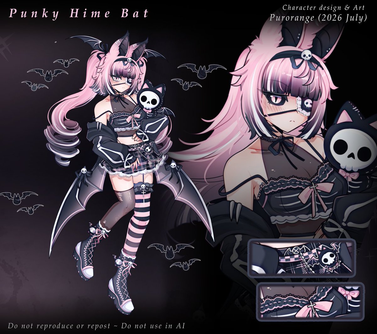 Pur_Orange's tweet photo. 💜Punky Hime Bat💜
[ADOPTABLE] https://t.co/UuEcGuFc1X