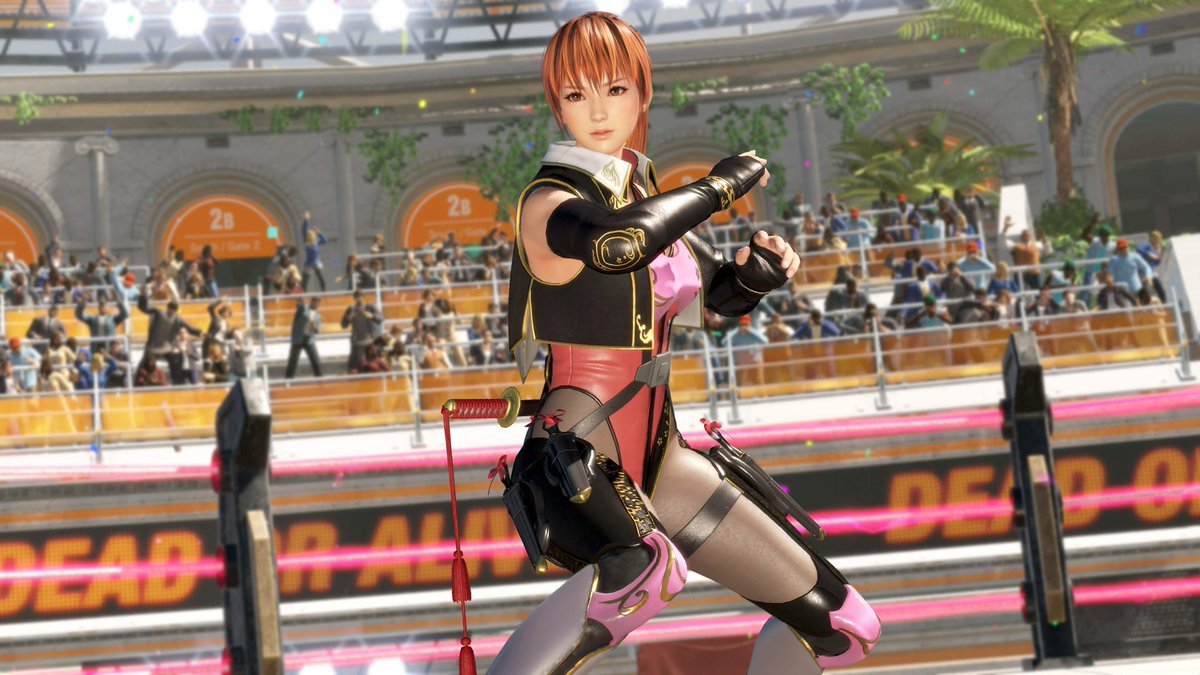 dailydoatec's tweet photo. kasumi's new "combat ready ninja" dlc set in dead or alive 6 last round https://t.co/ZRvPbxTX0t