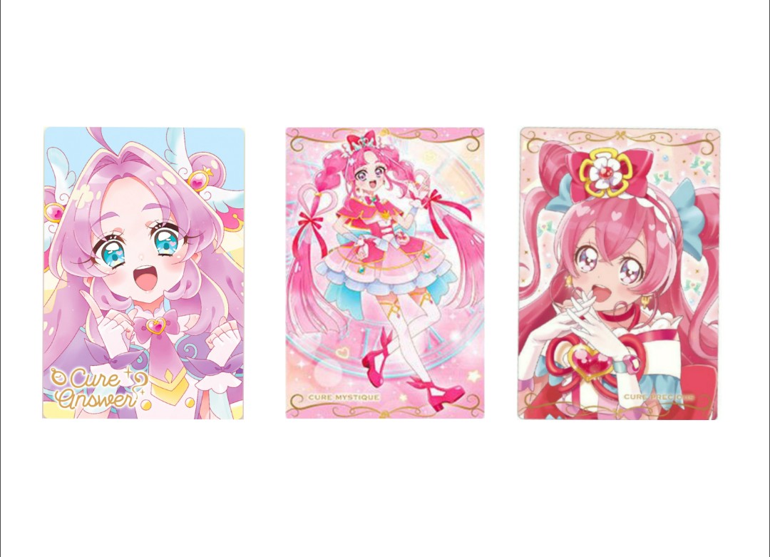 bin_2453's tweet photo. 【交換】プリキュア ウエハース 13弾

【譲】画像1・2(ALTに詳細あり)
【求】画像3 未開封各1

・HR↔HR
・ミスティックは👑除く2:1可能
・郵送のみ
お気軽にお声がけください🙏 https://t.co/8MH1ghSxtA