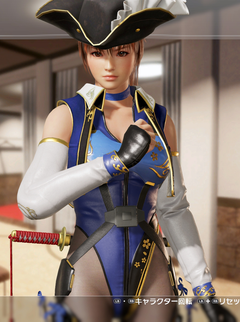 ValentineYunii's tweet photo. UPDATE: I knew this costume was not giving ninja vibes to me for some reason... So I made her wear the pirate hat and it does look like a pirate costume 💀 https://t.co/k2IznbGdzC