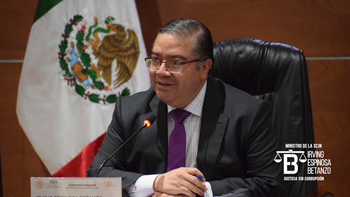 IrvingEspinosa_'s tweet photo. 1/2 Agradezco al @TFJAMexico por la invitación para impartir la conferencia magistral "Una visión social de la justicia desde la Corte". https://t.co/ccccU5e6tr