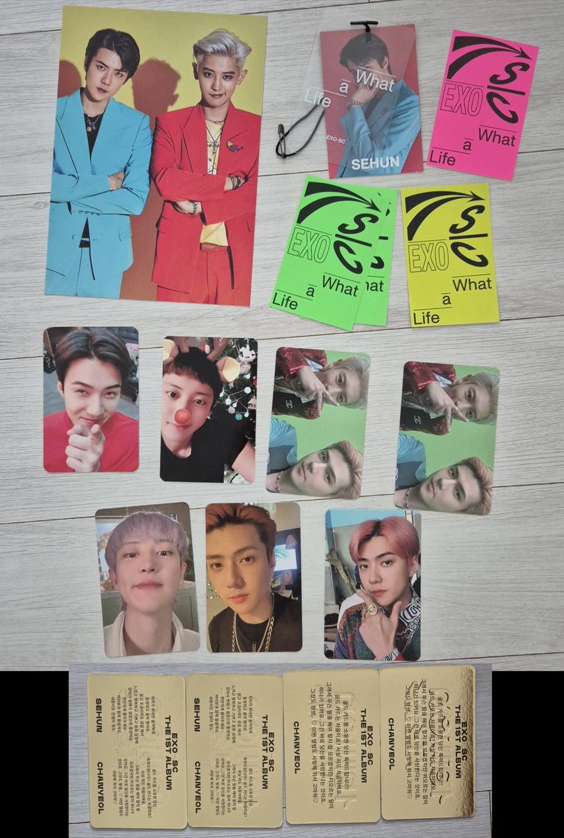 dodo_1248's tweet photo. 엑소 세찬 유닛 앨범 포토카드 양도
WTS EXO-SC UNIT ALBUM PHOTOCARD

일괄 택배비 포함 61,000원
*일부 하자있을 수 있음

수호 백현 찬열 디오 카이 세훈 시우민 레이 첸 포카 키노 키트 왓어라이프 10억뷰 erisell want to sell poca chanyeol sehun kihno kit what a life 1billion views https://t.co/kYcZyUwun4