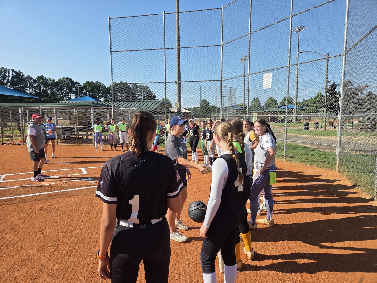 NFCAorg's tweet photo. That's a wrap on the Atlanta Legacy Prospect Camp. Yesterday was a full day in Atlanta with college coaches, campers, and one-on-one instruction that put real reps and recruiting conversations front and center. Thank you to everyone who showed up and put in the work. 🥎🔥👏

#NFCACamps