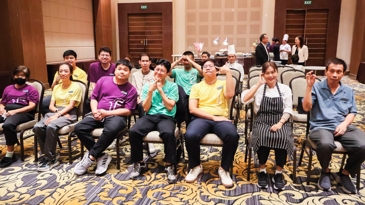 APCDAsiaPacific's tweet photo. 🌏🎓On 8 Jul 2026, #APCD and Centara Life Government Complex Hotel & Convention Centre Chaeng Watthana celebrated the completion of the internship phase of the 6th Vocational Training Program for Persons with Disabilities in Food & Hospitality. 🤝#CentaraLife #Thailand https://t.co/hOvySJaI3o