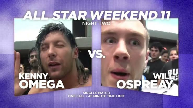 TheDrainmaker's tweet photo. Kenny Omega vs Will Ospreay quadrilogy:

1. PWG - Reseda, California 🇺🇸
2. NJPW - Tokyo, Japan 🇯🇵
3. NJPW/AEW - Toronto, Ontario 🇨🇦
4. AEW - London, England 🏴󠁧󠁢󠁥󠁮󠁧󠁿

3 continents. 4 countries. 1 GOATed feud. https://t.co/0tBZWpMW73