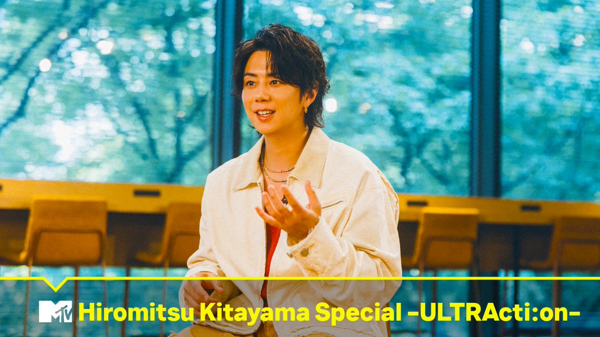 MTV_JAPAN's tweet photo. ／
【YouTube Edition】Hiromitsu Kitayama Special -ULTRActi:on- 公開中🔥
＼

『ULTRActi:on』を6月24日にリリースした、Hiromitsu Kitayamaの撮りおろしインタビュー映像！

@k_hiro_mitsu917 @RedOn_official
Photo by 上山陽介

クリックして今すぐ視聴する👇
https://t.co/IRhsciYbgx https://t.co/r3N1YorFsY