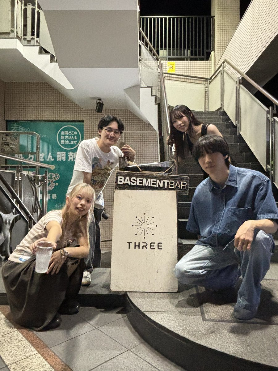 oall_jpn's tweet photo. 2026.7.8
@下北沢THREE

1. 最新曲
2. Mirroring 〜
3. highway
4. Luna
5. Noise
6. 新曲
7. 境界線
8. タイムスリップしたい

bass support by ナナ @_NaBech1_ 

芋焼酎イベントでした！
手売りチケット買ってくれた人たちも、どうもありがとう(^_−)−☆

next→7/13 @ 下北沢近道 https://t.co/ClYFU3057A