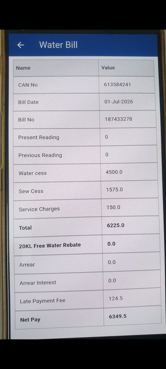 DRaghuNaik's tweet photo. @HMWSSBOnline @MDHMWSSB No Manjeera water supply on every alternate day it's been 5 days we haven't received water. Apart we are booking water tankers for our needs.On wat  basis u r charging Manjeera water bill when there is no proper water supply or no meter reading.Pls clarify https://t.co/vulmYMIO3p