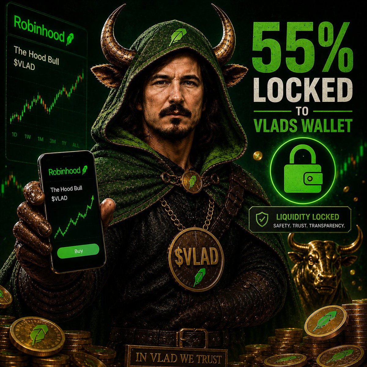 TheHoodBull's tweet photo. 55% stays available for @vladtenev only possible via PERP and RWA backed technology built by @Odysseydot_fun 

No way to fake the claim!

Let's make it happen and make it legendary!

Vlad, what do you say? https://t.co/Xe0y7DvkJe