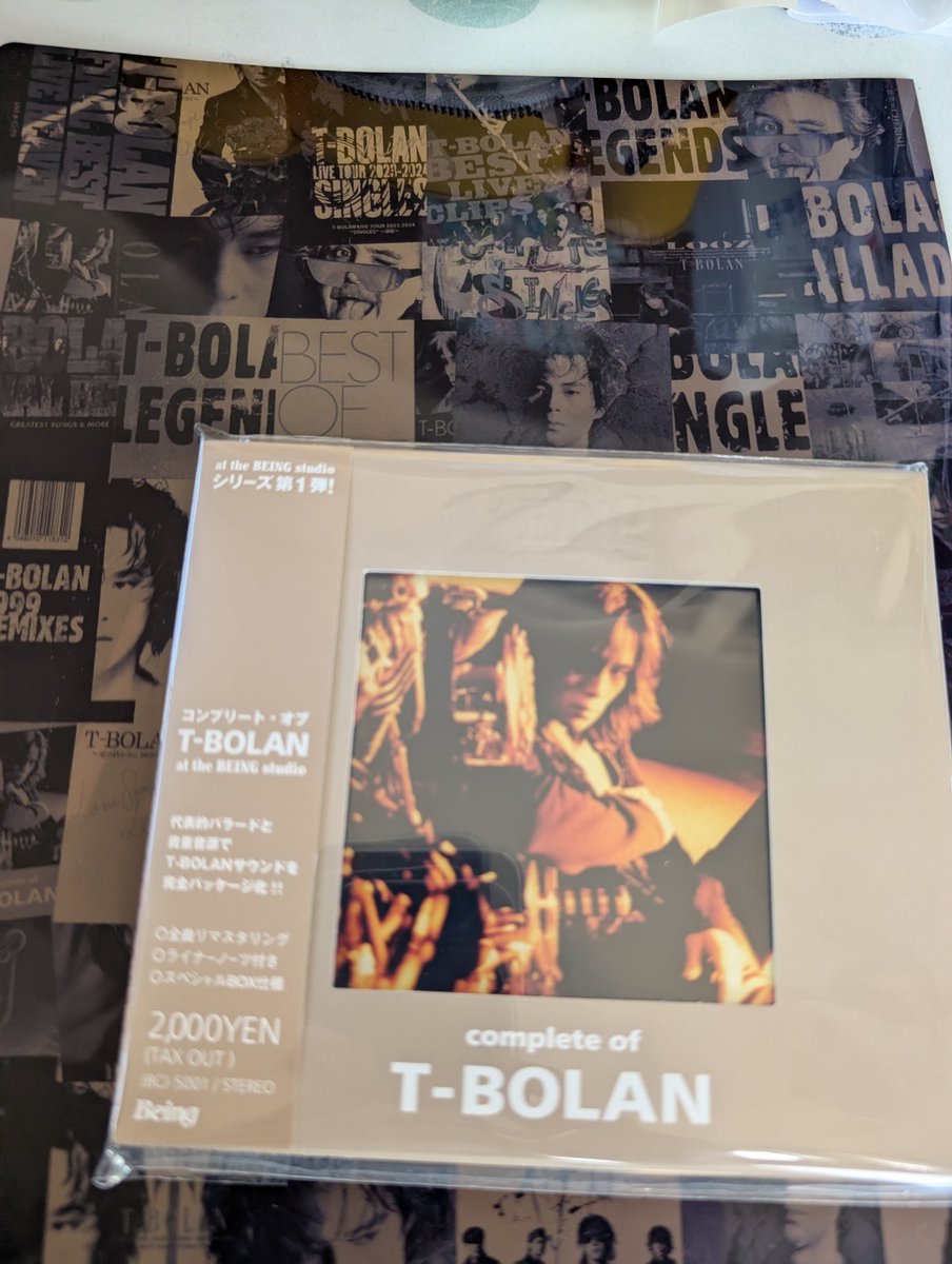 旧譜キャンペーン中だからまたまた買いました😊クリアファイルですね